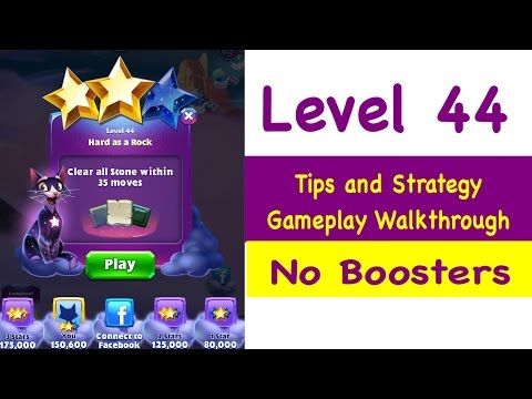 Video guide by Grumpy Cat Gaming: Bejeweled Stars Level 44 #bejeweledstars
