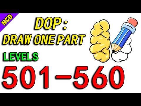Video guide by SnackGame: DOP: Draw One Part  - Level 501 #dopdrawone