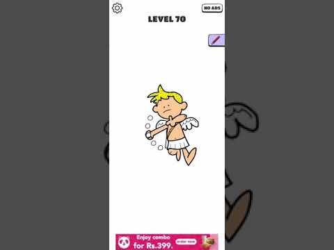 Video guide by Chaker Gamer: Draw a Line: Tricky Brain Test Level 70 #drawaline