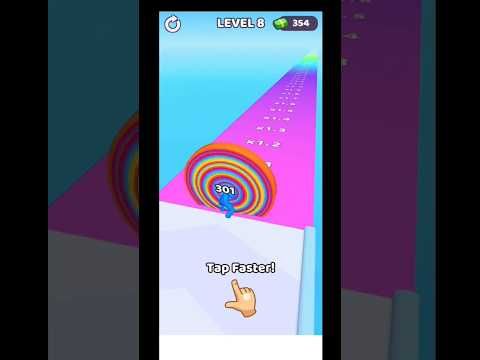 Video guide by Rtb round 459: Layer Man 3D: Run & Collect Level 8 #layerman3d