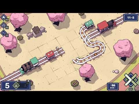 Video guide by Ice Bear Gaming: Railbound Level 11 #railbound