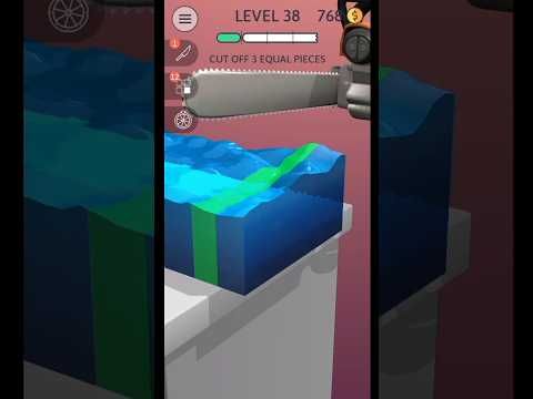 Video guide by You Iz Play9G: Slicing Level 38 #slicing