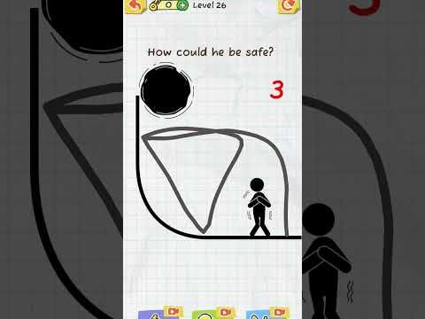 Video guide by SHORTS GAMER: Draw 2 Save Level 26 #draw2save