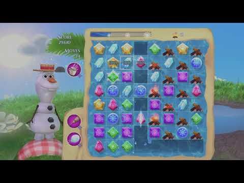 Video guide by WiX GaminG: Frozen Free Fall Part 54 - Level 25 #frozenfreefall