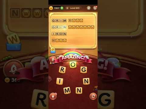 Video guide by Gamer TPVK: Word Connect Level 843 #wordconnect