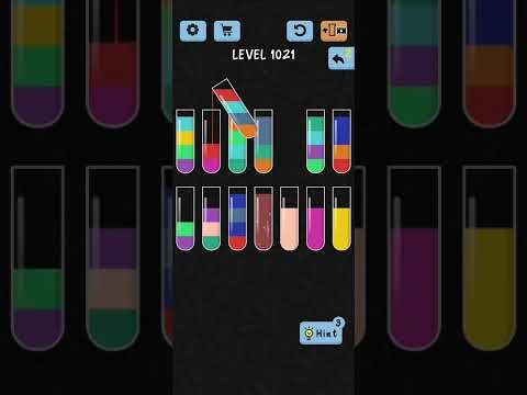 Video guide by HelpingHand: Color Sort! Level 1021 #colorsort