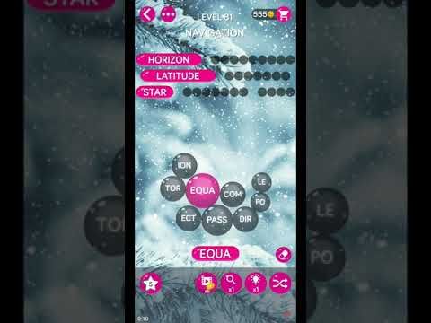 Video guide by ETPC EPIC TIME PASS CHANNEL: Word Pearls Level 81 #wordpearls