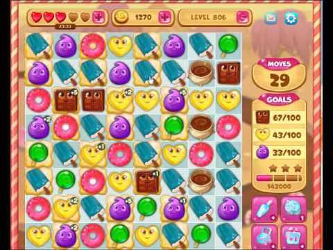 Video guide by Gamopolis: Candy Valley Level 806 #candyvalley