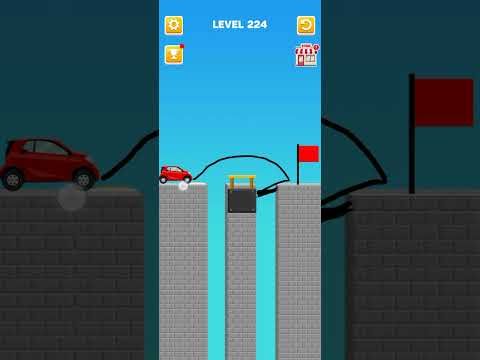 Video guide by Haris Gaming Hub : Draw Bridge! Level 224 #drawbridge