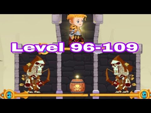 Video guide by Snowy Gamerz: Pin Pull Level 96 #pinpull