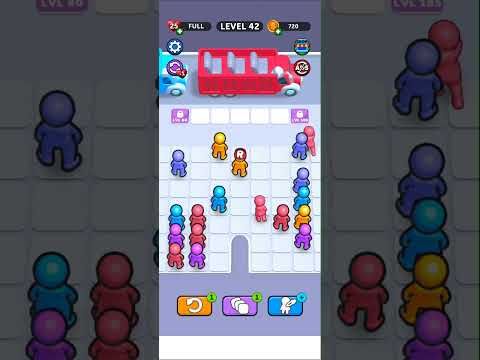 Video guide by 4Max gaming: Bus Jam Level 42 #busjam