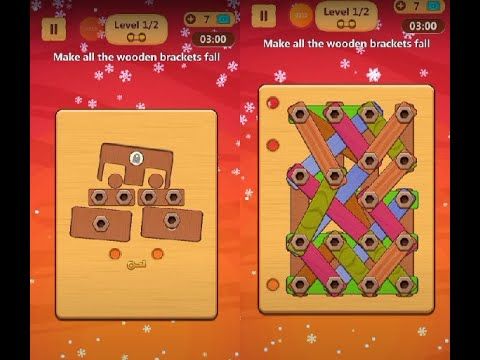 Video guide by Lim Shi San: Wood Nuts & Bolts Puzzle Level 70 #woodnutsamp