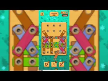 Video guide by How To Play Game: Wood Nuts & Bolts Puzzle Level 62 #woodnutsamp
