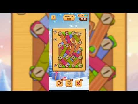 Video guide by How To Play Game: Wood Nuts & Bolts Puzzle Level 68 #woodnutsamp