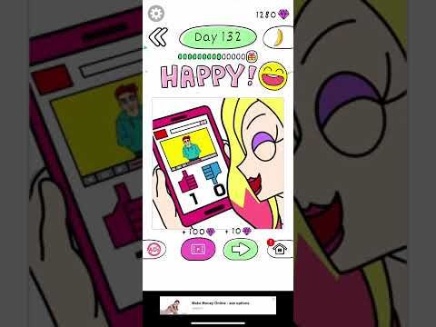 Video guide by KewlBerries: Draw Happy Queen Level 132 #drawhappyqueen