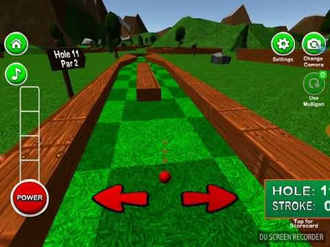 Video guide by kareem plays: Mini Golf 3D Part 1 #minigolf3d