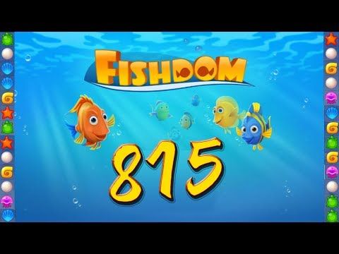 Video guide by GoldCatGame: Fishdom: Deep Dive Level 815 #fishdomdeepdive