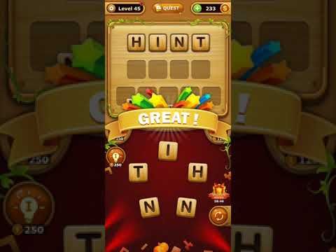 Video guide by Tihami: Word Connect Level 45 #wordconnect