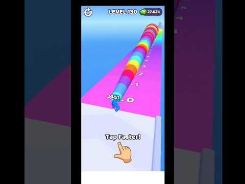 Video guide by Rtb round 459: Layer Man 3D: Run & Collect Level 130 #layerman3d