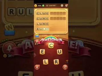 Video guide by Gamer TPVK: Word Connect Puzzle Level 392 #wordconnectpuzzle