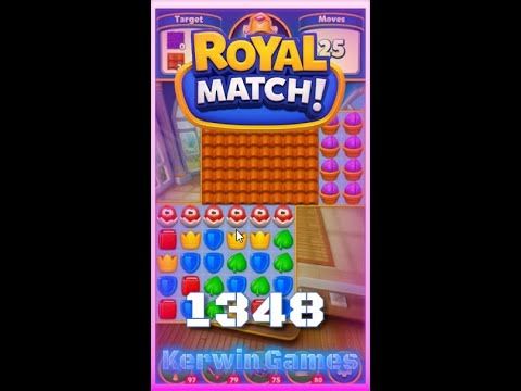Video guide by Kerwin Games: Royal Match Level 1348 #royalmatch