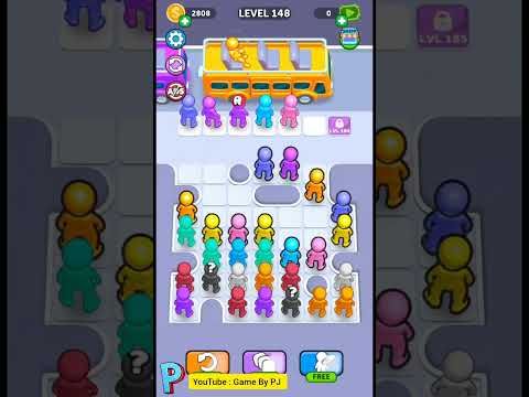 Video guide by Game By PJ: Bus Jam Level 148 #busjam