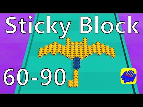 Video guide by GamerSky: Sticky Block Part 3 - Level 60 #stickyblock