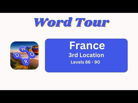 Video guide by Go Answer: Word Tour™ Level 86 #wordtour