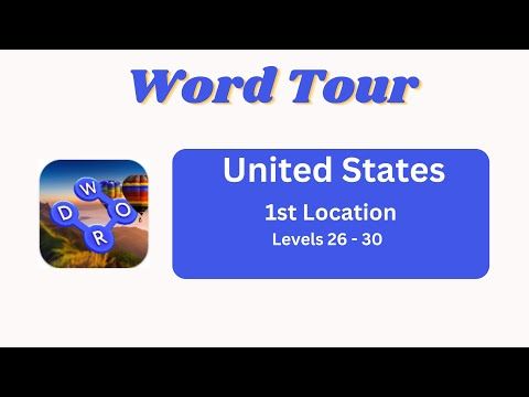 Video guide by Go Answer: Word Tour™ Level 26 #wordtour
