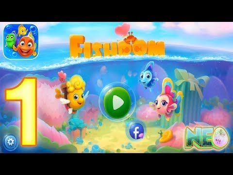 Video guide by Neogaming: Fishdom Part 1 - Level 1 #fishdom
