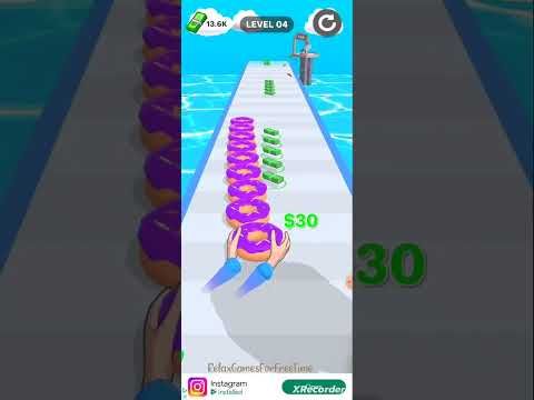 Video guide by Relax Games For Free Time: Donut Games Level 4 #donutgames
