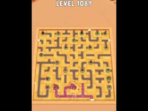 Video guide by D Lady Gamer: Water Connect Puzzle Level 1089 #waterconnectpuzzle