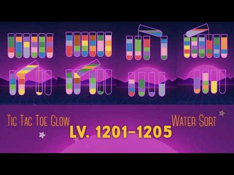 Video guide by Momicin Gaming: Tic Tac Toe Glow Level 1201 #tictactoe