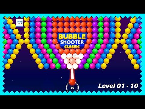 Video guide by Game Point PK: Bubble Shooter Classic! Level 1 #bubbleshooterclassic