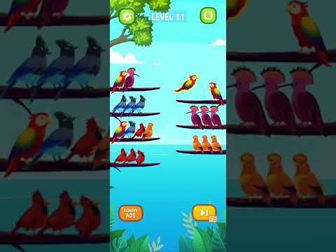 Video guide by HelpingHand: Bird Sort Puzzle Level 11 #birdsortpuzzle