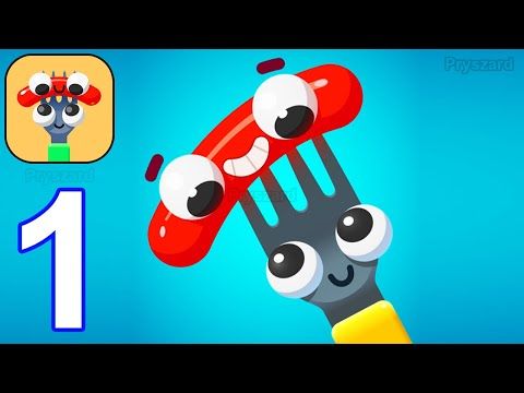 Video guide by Pryszard Android iOS Gameplays: Fork N Sausage Part 1 #forknsausage