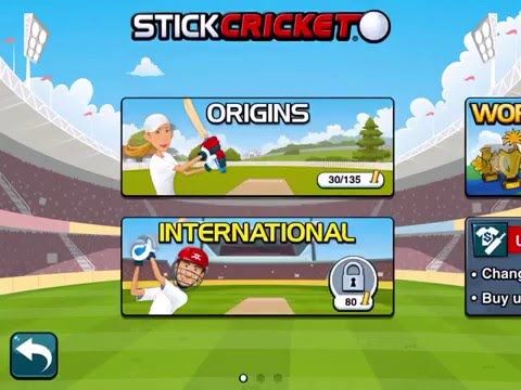 Video guide by ReFzA Gaming: Stick Cricket  - Level 1 #stickcricket
