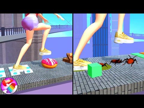 Video guide by MA Gaming Fun: Tippy Toe 3D Level 1 #tippytoe3d