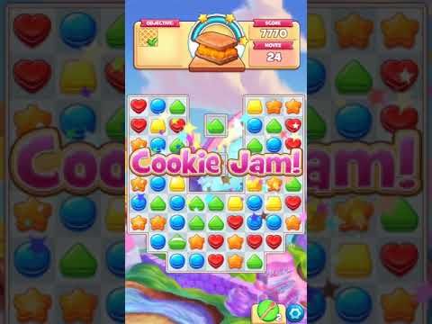 Video guide by Hybridjunkie: Cookie Jam Level 1 #cookiejam