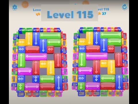 Video guide by Lim Shi San: Color blocks :) Level 115 #colorblocks