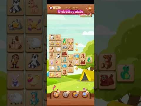 Video guide by Puzzle games: Onet Level 1001 #onet