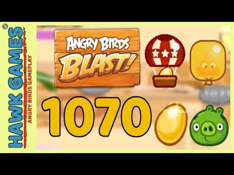 Video guide by Angry Birds Gameplay: Angry Birds Blast Level 1070 #angrybirdsblast
