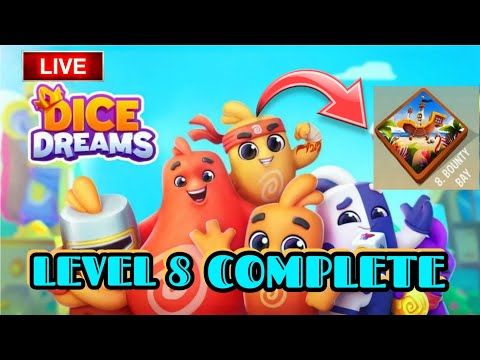 Video guide by Rose Anoba VLog: Dice Dreams Level 8 #dicedreams
