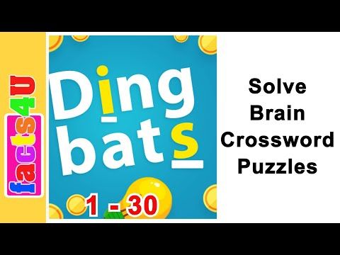 Video guide by facts4U: Crossword Puzzles Level 1 #crosswordpuzzles