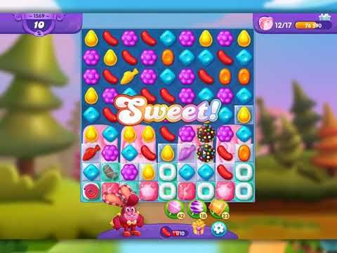 Video guide by Candy Crush Fan: Candy Crush Friends Saga Level 1569 #candycrushfriends