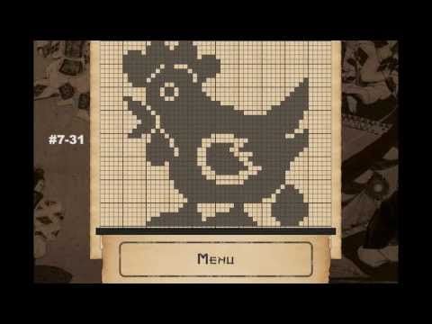 Video guide by Mobile Puzzle Solutions: CrossMe Level 7 #crossme