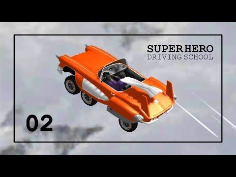 Video guide by Gameplaydia: Super Hero Driving School Level 4 #superherodriving