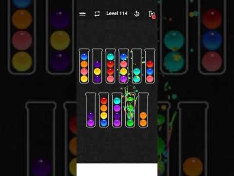 Video guide by Game Help: Ball Sort Color Water Puzzle Level 114 #ballsortcolor