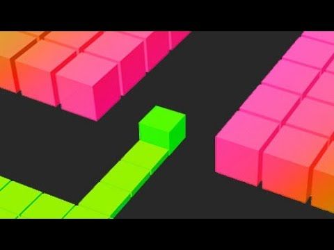 Video guide by Angry Cheetah: Color Fill 3D Level 1 #colorfill3d