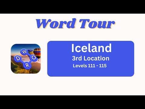 Video guide by Go Answer: Word Tour Level 111 #wordtour